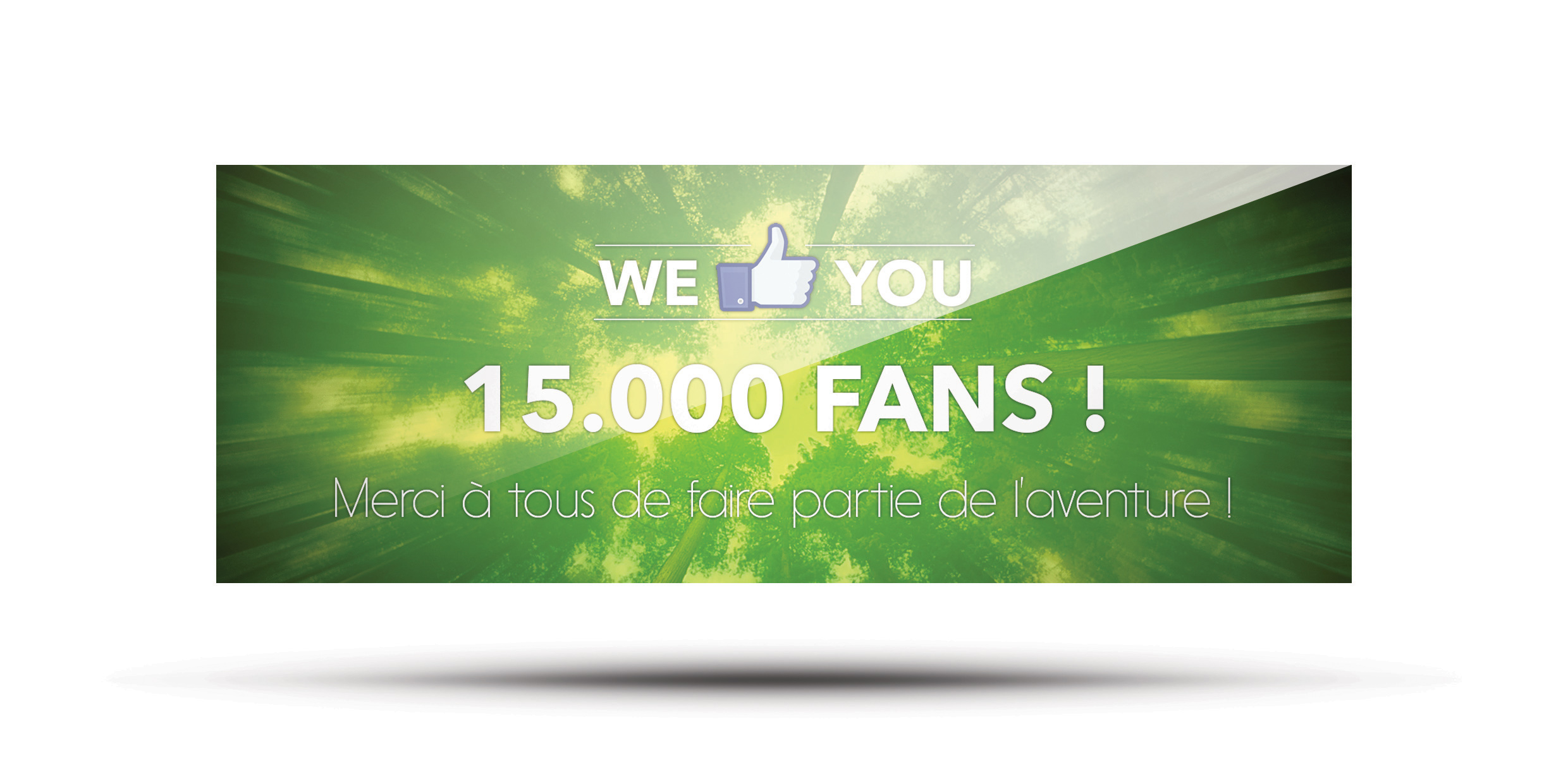 Covers facebook 15000 fans
