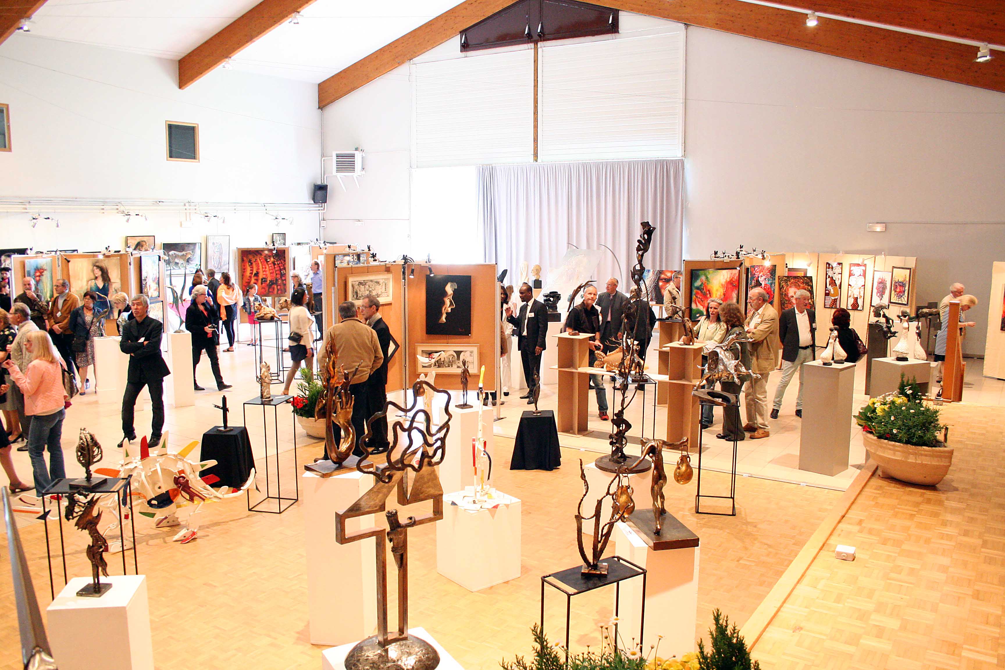 panorama de l'expositions de saint germain les corbeil