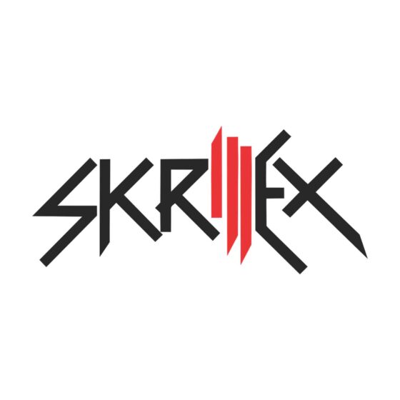 logo du musicien skrillex pour les médias