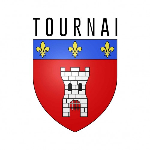 Logo de la commune de tournai en belgique
