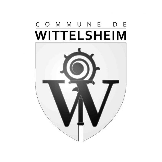 Logo de la commune de wittelsheim en alscace
